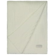 Barefoot Dreams Womens Cozychic Lite Sleepwear Nightwear Throw Ivory O/S