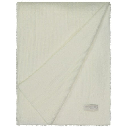 Barefoot Dreams Womens Cozychic Lite Sleepwear Nightwear Throw Ivory O/S