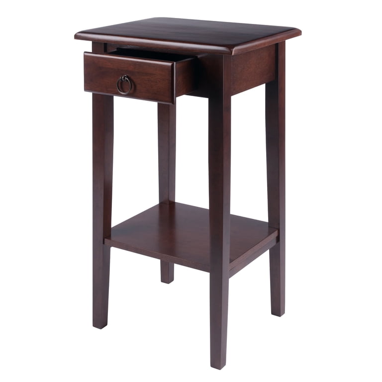 Winsome Wood Regalia Accent Table, Walnut Finish photo 2