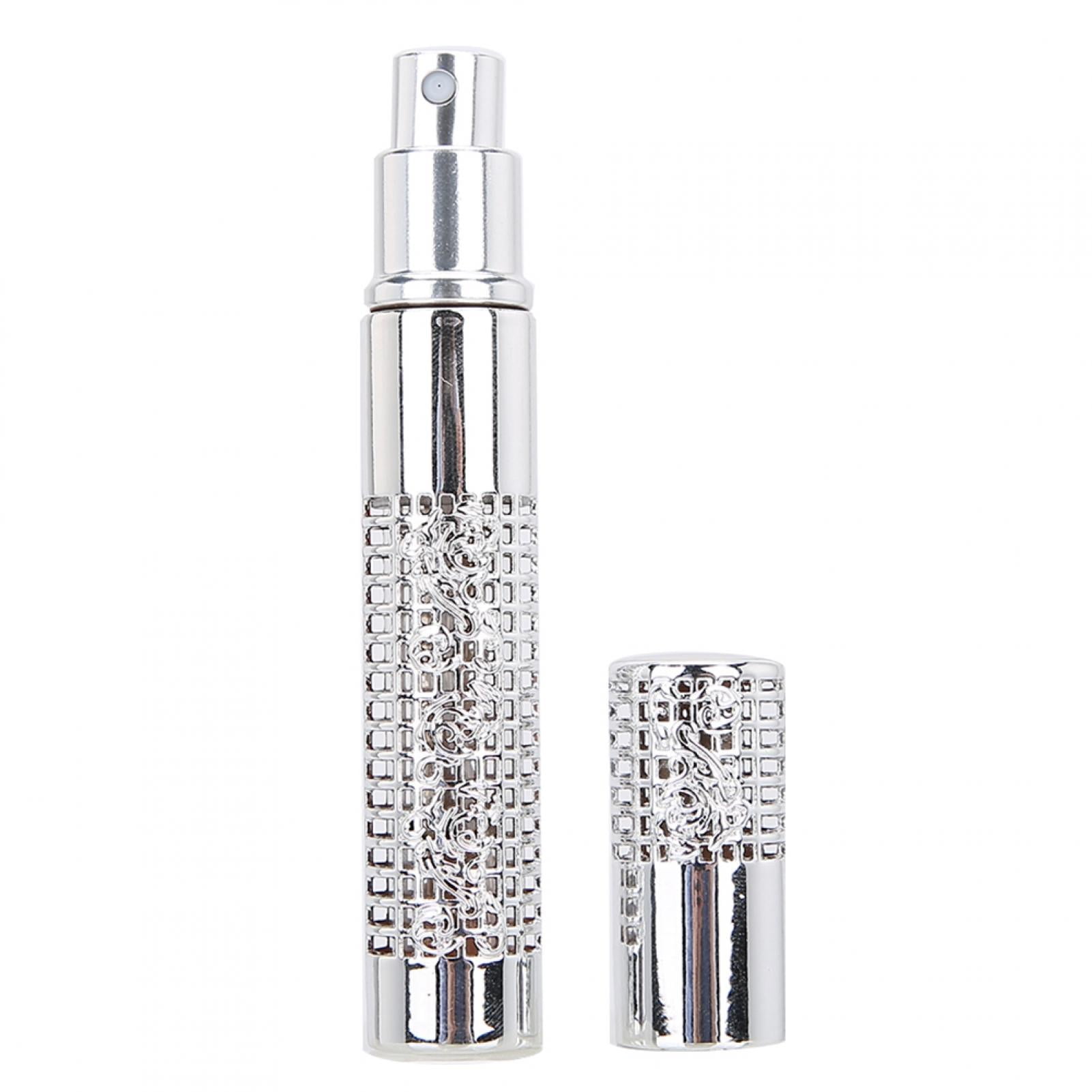 Mgaxyff Metal Perfume Bottle,Refillable Spray Dispenser,5ml Empty