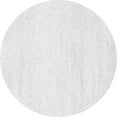 thumbnail image 1 of Ahgly Company Indoor Round Solid Gray Modern Area Rugs, 8' Round, 1 of 1