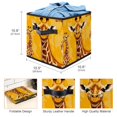 thumbnail image 3 of Toucan Foldable Storage Cubes with Handle, 10.8"x10.5"x10.6", Large Capacity Storage Containers for Toy Box, 3 of 6