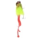 thumbnail image 1 of Artificial Mouse Shape Resin Fishing Lure Soft Bait with Double Treble Hook Green, 1 of 4
