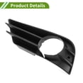 thumbnail image 4 of Cubierta de parrilla de luz antiniebla Unique Bargains No.2518851153 para Mercedes Benz R350 2006-2010, duradera, negra, frontal izquierdo, 4 of 7