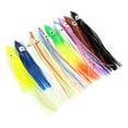 thumbnail image 6 of 10Pcs Octopus Lure Multi-color Artificial Fishing Supplies Luminous Swim Bait for Outdoor-15 cm, 6 of 8