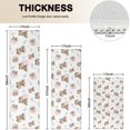 thumbnail image 4 of White Highland Cow Pattern Kitchen Rugs Sets Of 3,Kitchen Runner Rugs Non Skid Washable,Decorative Kitchen Floor Mats for Kitchen,Sink,Laundry,17"x30"+ 17"x47" + 17"x59", 4 of 6