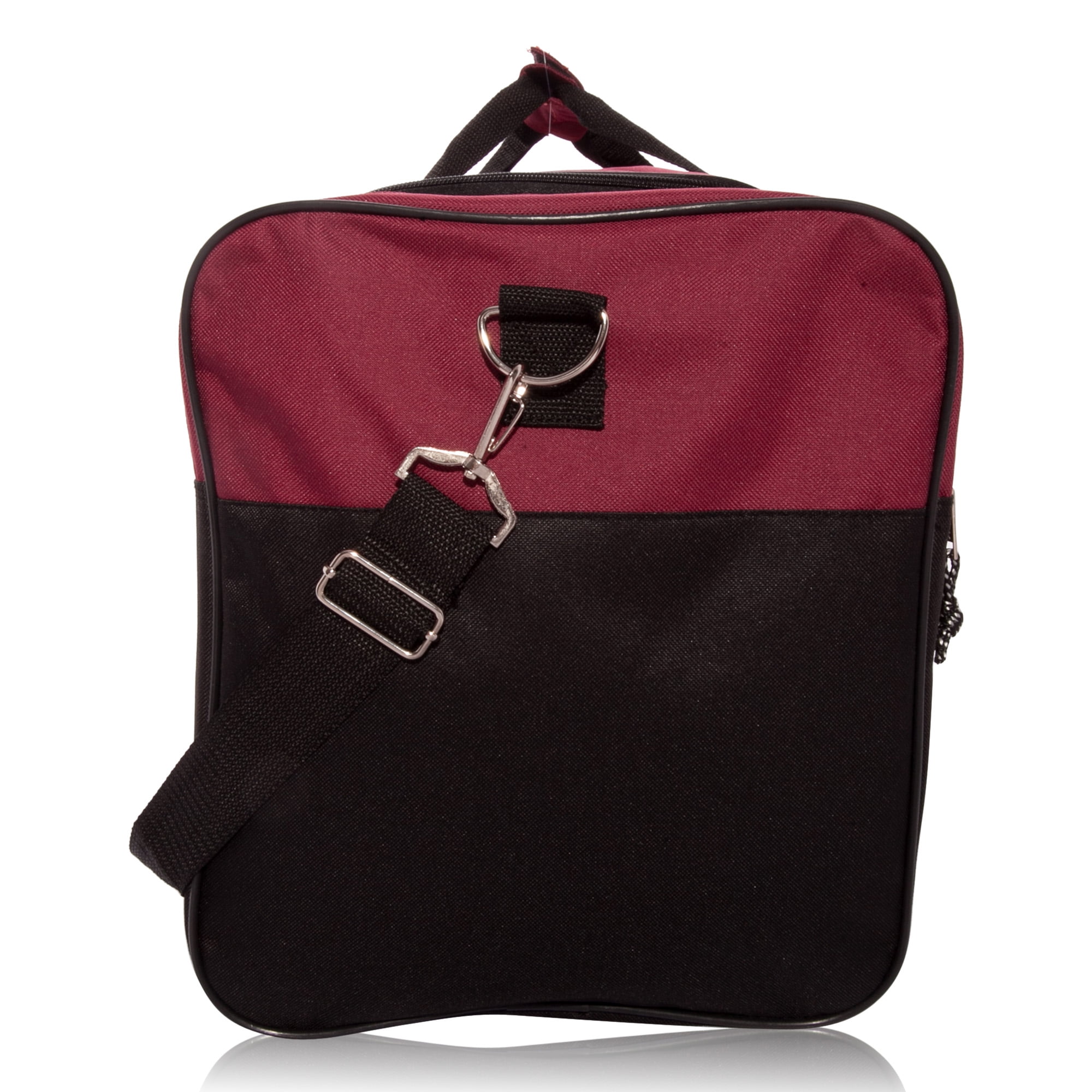 DALIX 25" Extra Large Vacation Travel Duffle Bag in Maroon