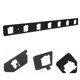 thumbnail image 5 of HEALEEP Moderno De Pared Negro Con Decorativo Para Ropa Y Toallas, 5 of 8