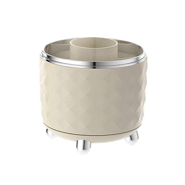 Organizador de maquillaje giratorio 360 Yuyangstore Multiusos Sin tapa
