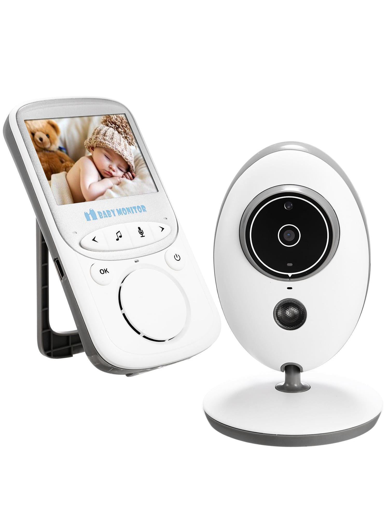 Video Baby Monitor,Wireless Infant Monitor with Night Vision, Two Way Talkback System