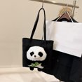 thumbnail image 4 of Bolso de hombro DQrwqpou Panda de felpa Simple para niñas, 4 of 9