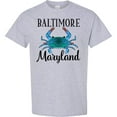 thumbnail image 3 of Inktastic Baltimore Maryland Vacation Blue Crab T-Shirt, 3 of 5