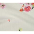 thumbnail image 4 of oneOone Cotton Flex Fabric Leaves & Peach Floral Watercolor Print Fabric by Yard 40 Inch Wide, 4 of 4