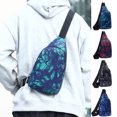thumbnail image 1 of Fiudx Riñonera Deportiva Multifunción para Hombre, Diseño de Gran Capacidad, Práctico Bolsillo Frontal con Cremallera, Correa Ajustable y Escalable, Ideal para Actividades Al Aire Libre, Azul, Verde, 1 of 7
