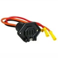 Kairuite 1224V 10AWG 3 Wire Trolling Motor Plug Receptacle Set