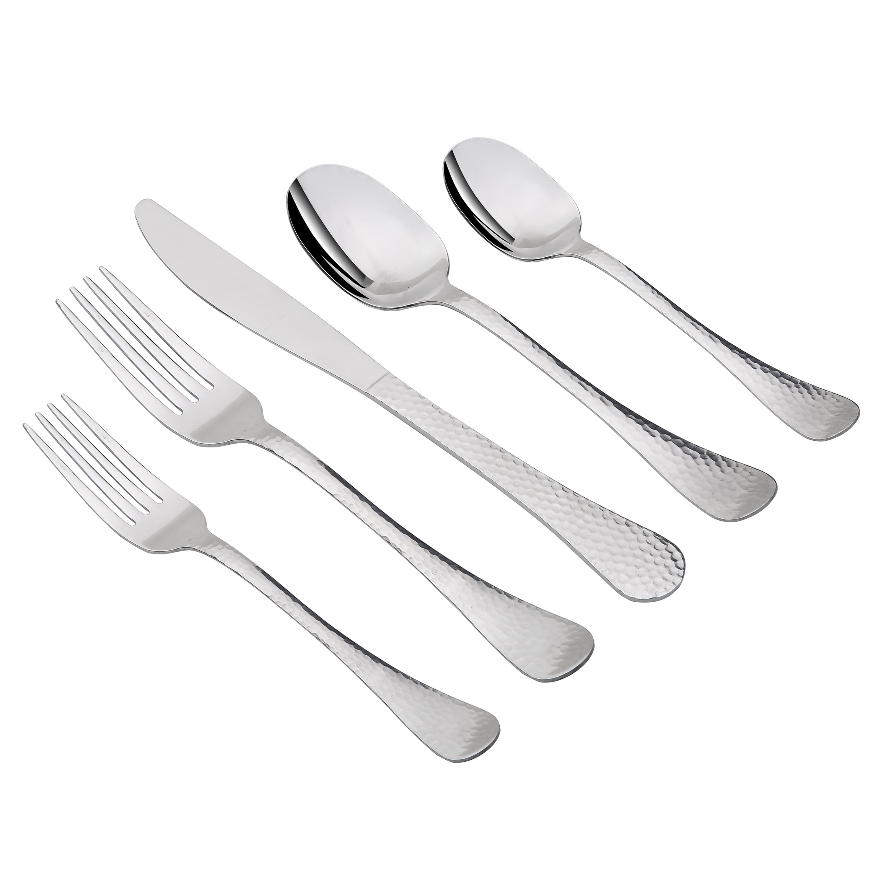 White River Home Wildlife Animal Pattern 20-Piece Flatware Set