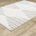 thumbnail image 2 of Woven Trends Jasper Area Rug - 5' 3" X  7' 6" - in Beige - Modern Style, Stain Resistant, Medium Pile, Family and Pet Friendly, Dining, Living Room Rug, 2 of 3