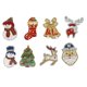 thumbnail image 2 of Cuadros Decorativos 8pcs Santa Elk Llavero DIY Diamante Pintura Forma especial Taladro completo Regalo de Navidad Tmvgtek embutido en tela, 2 of 9