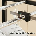 thumbnail image 7 of Qocolhg Shoe Rack for Entryway, 4 Tier Shoe Organizer, 8 Pairs Stackable Small Shoe Rack, Shoes Organizer for Closet, Entryway, Hallway, Garage, Front Door, Dorm Room Shoes Shelves, Black, 7 of 7