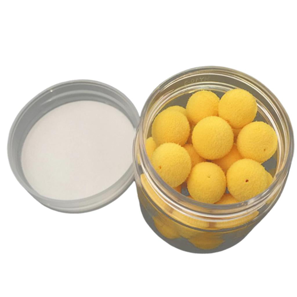 Floating Ball Beads Smell Pop Ups Carp Fishing Bait Lure Corn Flavor Artificial 