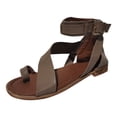 thumbnail image 2 of Moda Mujer Gente Pisos Zapatos casuales Tacón de cuña hueco Sandalias casuales Wmkox8yii shjk4393, 2 of 4