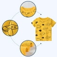 thumbnail image 5 of WOYY Toddler Boys T Shirt Airplane Print Short Sleeve Cotton T-Shirt Kids Active Tee Shirt, 5 of 8
