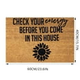 thumbnail image 3 of Dsscvnef Funny Doormat Farmhouse Welcome Rug Decorative Front Door Mat English Floor Carpet Positive Energy Home, 3 of 4
