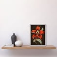 thumbnail image 2 of Old School USA Tattoo Ink Body Art Red Orchid Rockabilly Americana 50s Artwork Framed Wall Art Print A4, 2 of 4