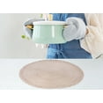 thumbnail image 4 of Unique Bargains Rustic Placemats Set of 6 Placemats Kitchen Table Mat Cream, 4 of 6
