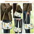 thumbnail image 4 of FORMRS Womens Shoulder Bag with Chain Strap Clutch Purse Cute Tote Handbag, Pineapple, 4 of 7