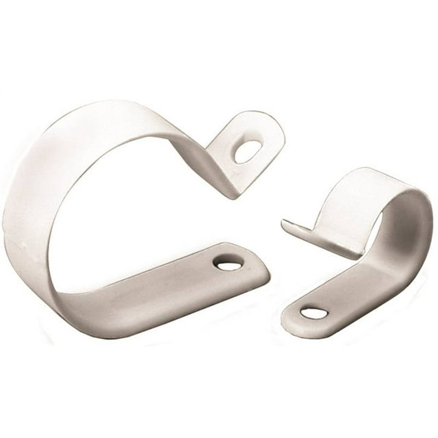 Gardner Bender PPC-1525 1-Hole Cable Clamp, 1/4 in, Plastic, Natural
