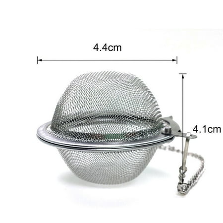 

Metal Tea Infuser Stainless Steel Loose Leaf Strainer Filter Herbal Spice UK