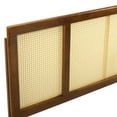 thumbnail image 3 of Modway Delmare Cane King Headboard in Walnut, 3 of 6