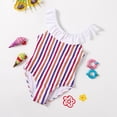 thumbnail image 2 of LUOGENLI Girls Swimsuit Size 12-18 Months Toddler Girls Long Sleeve Cartoon Printing Beach Bathing Suit Girls Swimwear Swimsuit Girls Swimsuits Size 14-16 Tankini Red 6-8Y, 2 of 8