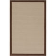 thumbnail image 6 of Unique Loom Outdoor Border Collection Area Rug - Frame (4' 1" x 6' 1" Rectangle Brown/Ivory), 6 of 9