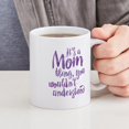 thumbnail image 4 of CafePress - Mom Thing Mug - 11 oz Ceramic Mug - Novelty Coffee Tea Cup, 4 of 4