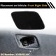 thumbnail image 3 of Cubierta de boquilla del lavaparabrisas del faro del parachoques 1 Pc para VW Passat 3C B6 2005-2010, cubierta de plástico del lado derecho del parachoques negra, 3 of 7