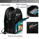 thumbnail image 4 of Balery I Love Sushi Mochila con carga USB para hombre y mujer - Mochila impermeable y antirrobo para portátil con puerto USB para viajes, trabajo, estudios y universidad, 4 of 7
