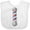 AA-White, variant on Inktastic Barber Barberpole Boys or Girls Baby Bib