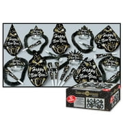 Beistle Club Pack of 10 Gold Tymes "Happy New Years" Legacy Party Favor Hat Kits