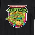 thumbnail image 3 of Teenage Mutant Ninja Turtles - Retro Pizza Graphic - Men's Short Sleeve Graphic T-Shirt, 3 of 5