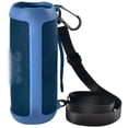 thumbnail image 1 of Funda de silicona Comecase JBL Flip 6 impermeable con correa azul, 1 of 7