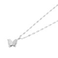 thumbnail image 1 of Elarith Pendentif Papillon en Or pour Femmes Simple Ajustable Pendentif Nœud Collier Bijou, 1 of 7