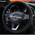 thumbnail image 4 of Funda Cubre Volante Deportivo Protector Antiderrapante Auto Modelo Negro, 4 of 4