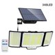 thumbnail image 1 of Luz Solar para exteriores con Sensor de movimiento, 328/348 LED, superbrillante, resistente al agua IP65, 3 modos de trabajo, lámpara de pared para jardín, 1 of 4