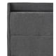 thumbnail image 3 of Cabecera Queen Size Trinity Wing Dark Grey, 3 of 6