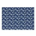thumbnail image 1 of Nautical Cutting Board, Sketch Pattern of Sea Corals in Various Shapes, Decorative Tempered Glass Cutting and Serving Board, in 3 Sizes, by Ambesonne, 1 of 2