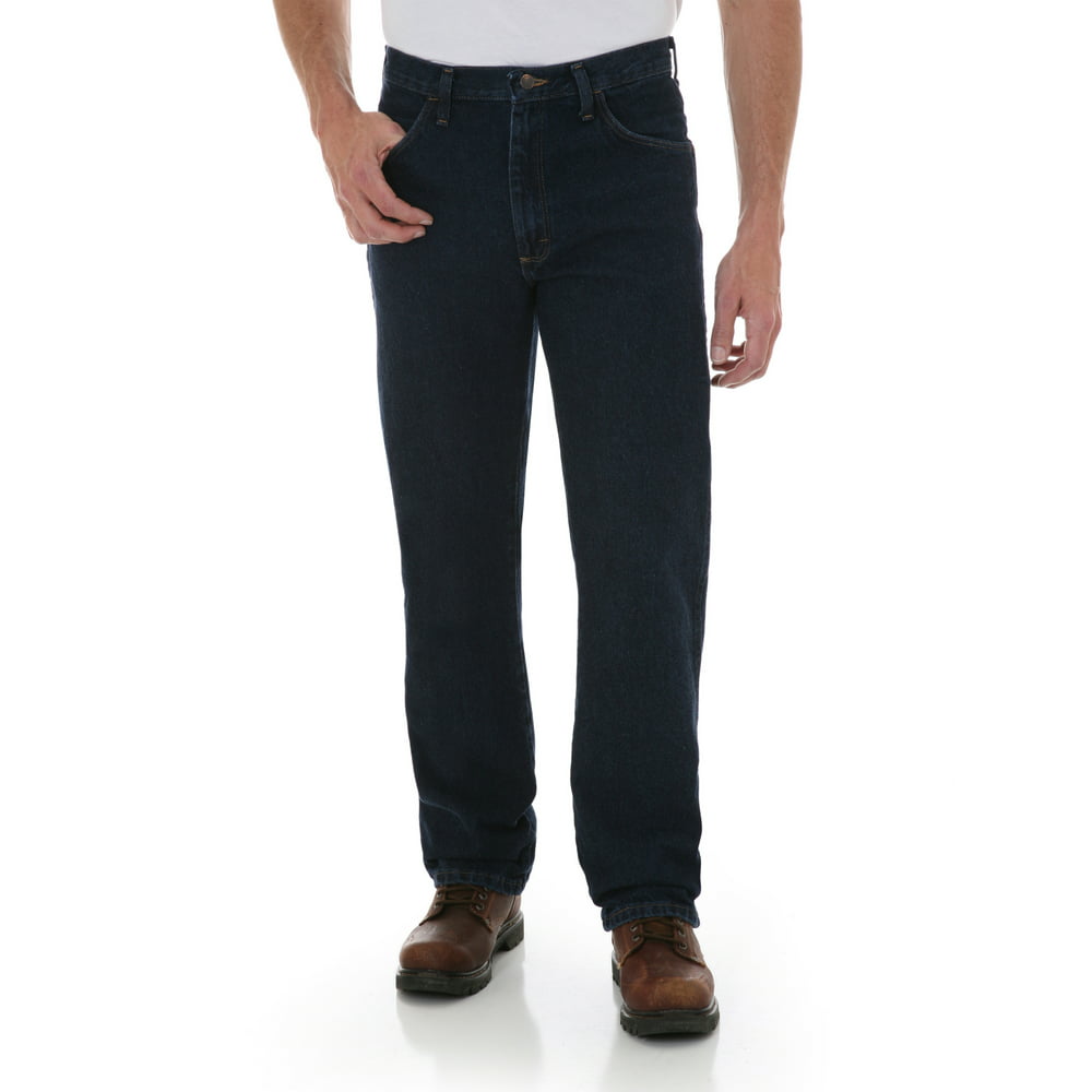Rustler - Wrangler Rustler Men's Regular Fit Boot Cut Cotton Jeans ...