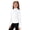 White, variant on Kids Girls Horse Riding Long Sleeve Shirts Athletic Yoga Jacket Half Zip Pullover Sweatshirts Pink 12