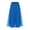 🔥 Blue, variant on Three-Layer Beaded A-Line Gauze Skirt Mid-Length Pleated Mesh Pull-On Design Soft Elastic Waist Flowing Hem For Dance Performance Rehearsal Stage Photoshoots And Casual Layered Styling